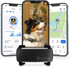 Smart Dog GPS Tracker  Live Pet Tracker with Virtual Fence  Vital Signs Monito