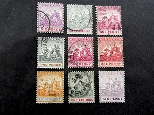 nystamps British Barbados Early Stamp Mint / Used L10y1582