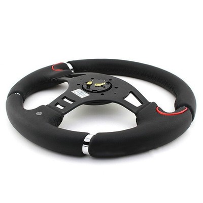 14inch 340mm Car Steering Wheel 6 Bolt Universal Sport Racing *lh