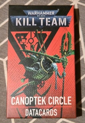 Canoptek Circle Killteam Datacards Warhammer 40k New Sealed Box Necrons 