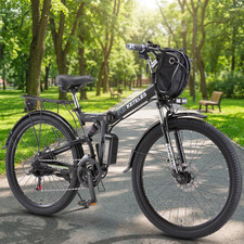 KETELES 1000W/48V/20AH Folding E-Bike For Adults 26" UL2849 USA E-Mountain Bike
