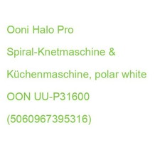 Ooni Halo Pro Spiral-Knetmaschine & Küchenmaschine, polar white OON UU-P31600 (5