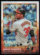 2015 Topps Chrome Update Series Jimmy Paredes #US181