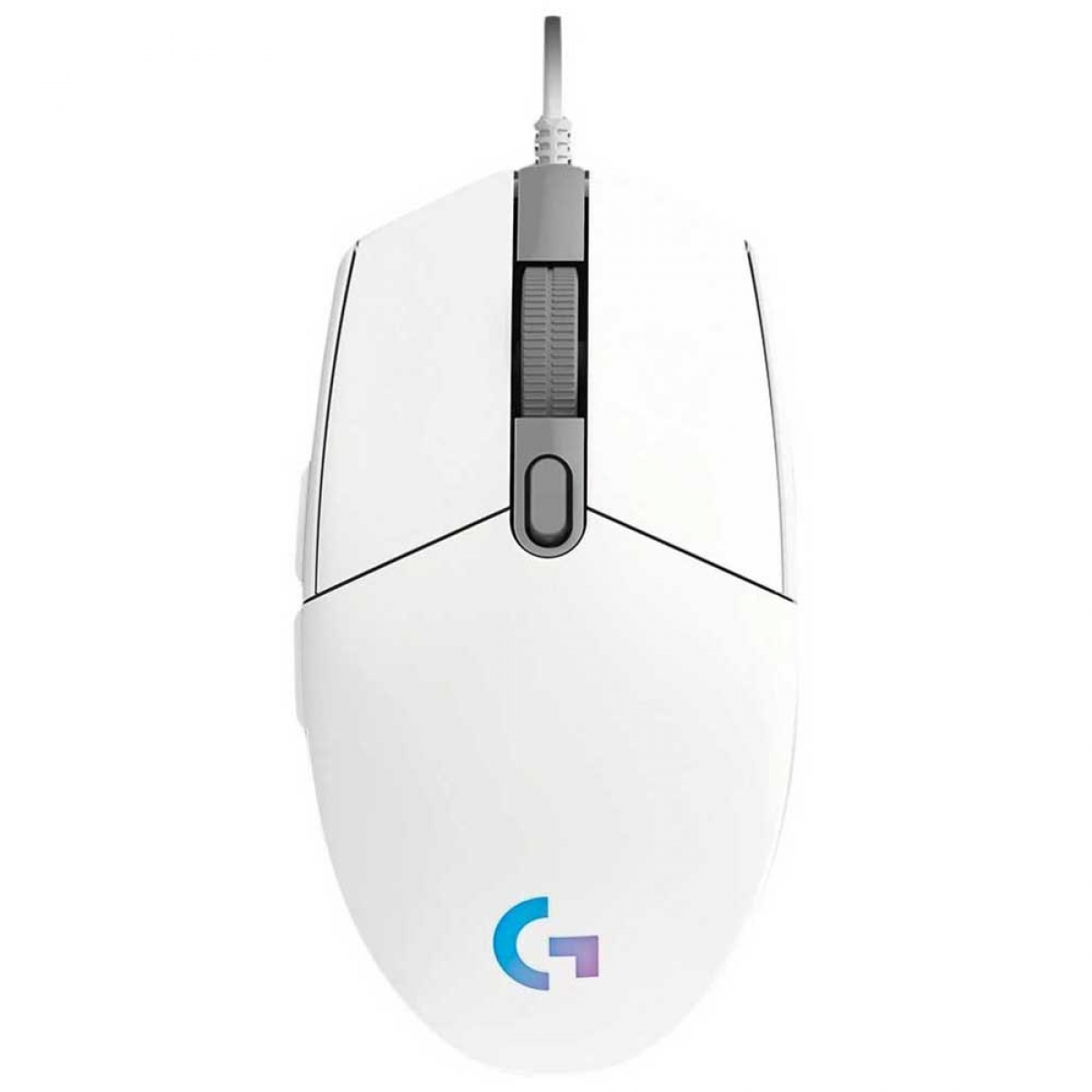 Logitech G102 Lightsync Ratón Gaming 8000DPI Blanco - Imagen 2
