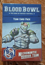 Warhammer Blood Bowl - Necromantic Horror - Team Card Pack - Sealed - O-040