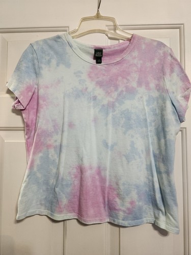 Wild Fable Tie Dye Cropped Tee Size Large