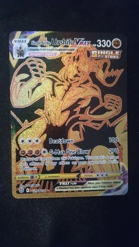 Pokemon TCG: Brilliant Stars Single Strike Urshifu VMAX TG29/TG30 Secret Rare