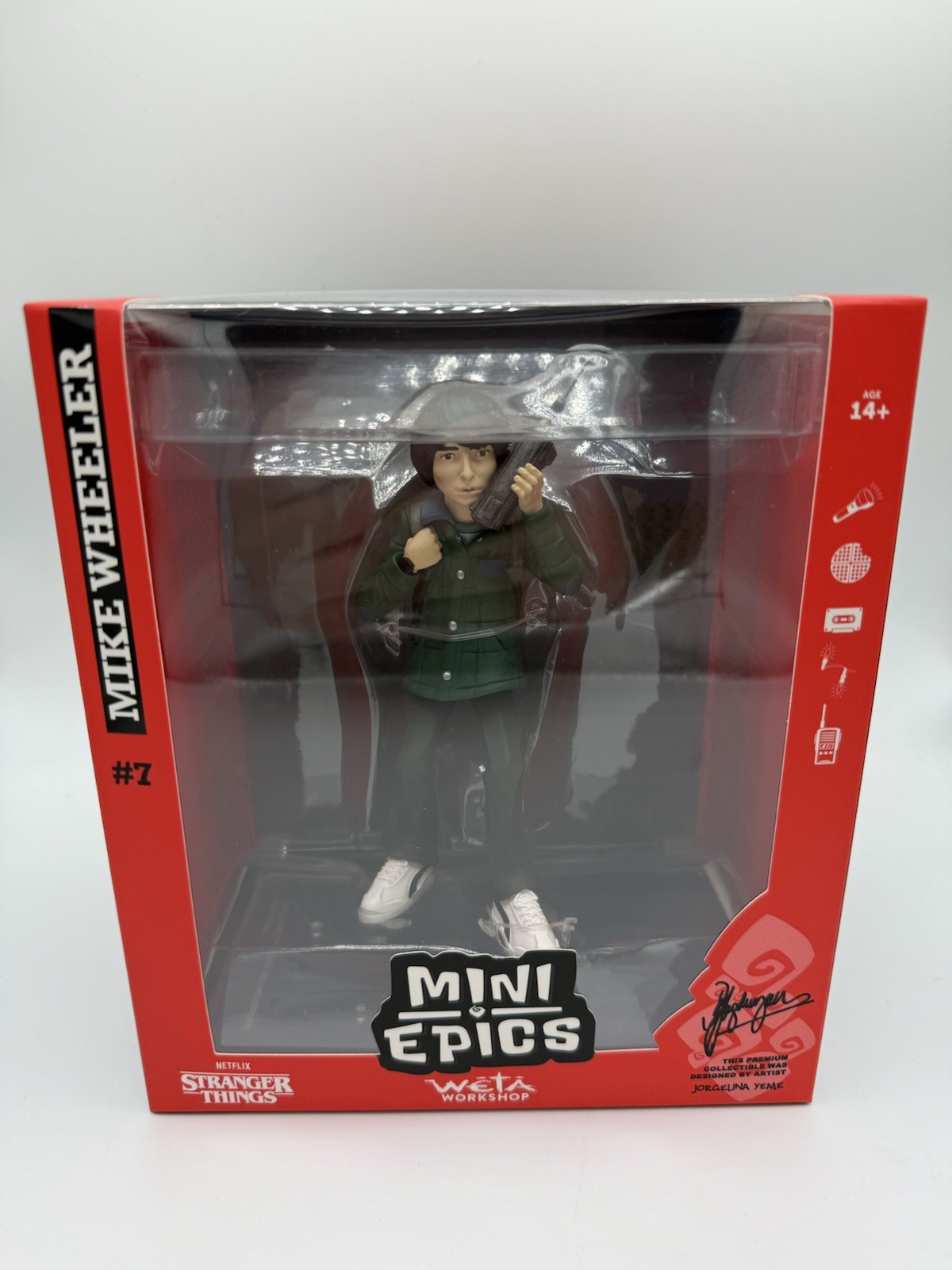 Stranger Things Mike Wheeler #8 Weta Workshop Mini Epics