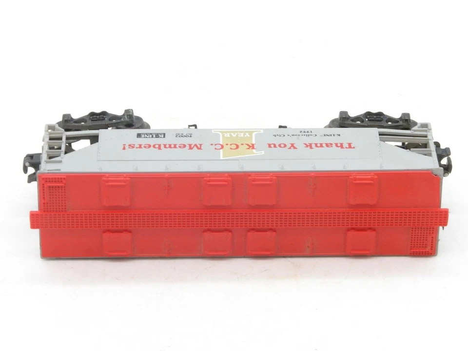 K-Line O Gauge 1992 K.C.C. Collectors Club Car Covered Hopper - Image 3 of 4