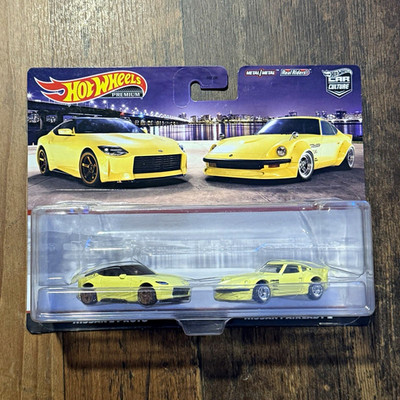 Hot Wheels Premium Car Culture 2er-Pack Nissan Z Proto & Fairlady Z 1:64 HBL96