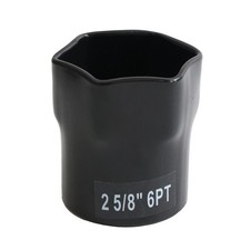 2-5/8 Inch, 6-Point Truck Axle Wheel Bearing Socket, for Axle Nut Socket Set ...
