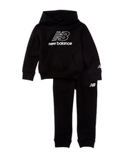 New Balance 2Pc Fleece Hoodie Jogger Pant Set