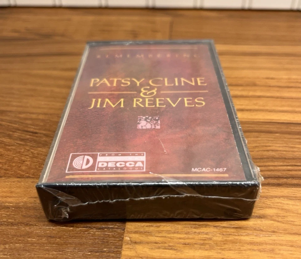VTG Cassette Tape, Patsy Cline & Jim Reeves Remembering New Sealed - Image 3 of 4