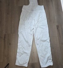 Vintage Y2K 80's Marithe  Francois Girbaud Striped Denim Overalls. Size 28