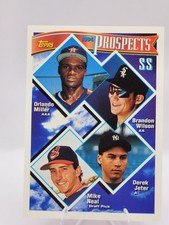 1994 Topps - Prospects Derek Jeter, Orlando Miller, Brandon Wilson #158