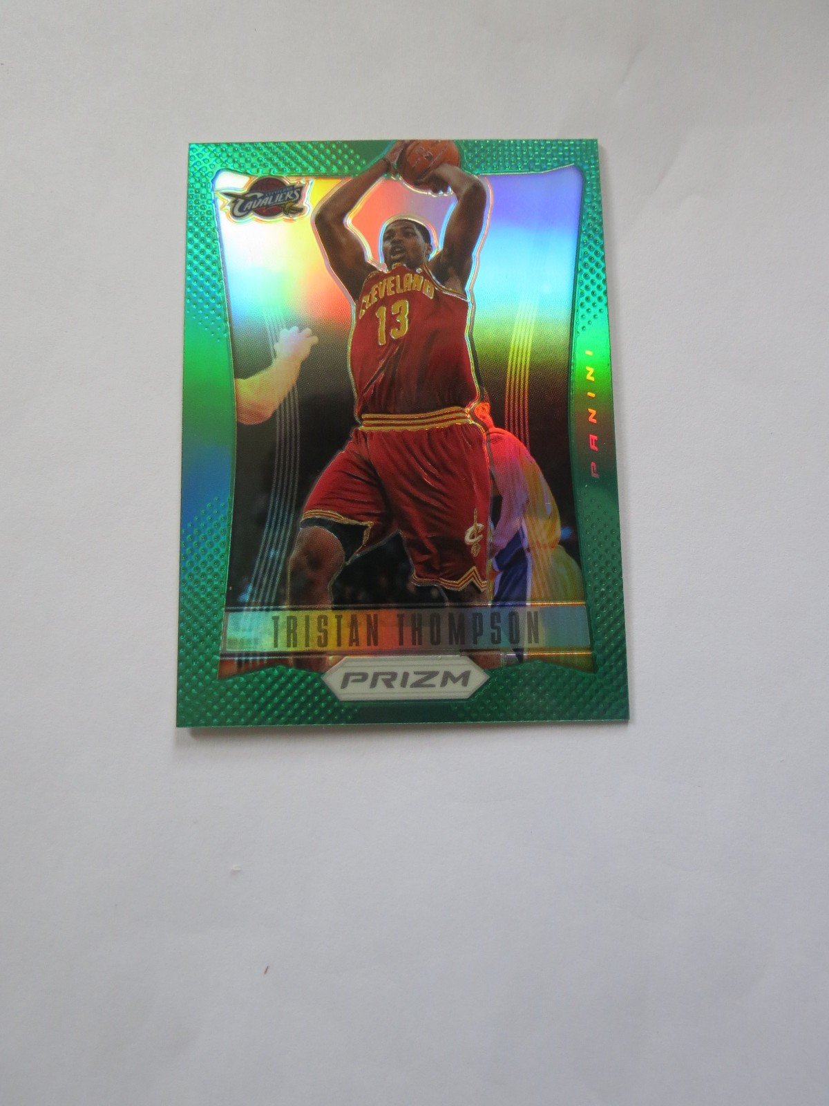 2012-13 PRIZM BASKETBALL TRISTAN THOMPSON GREEN RC CAVALIERS #223
