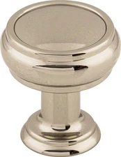 Top Knobs TK830PN Eden Small Knob 1" Polished Nickel