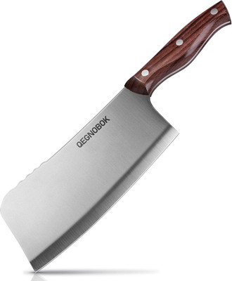 Professional Meat Cleaver Knife, 7 Inch Butcher Knife, Heavy Duty Bone Chopper, 
