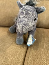 WEBKINZ GANZ GREY ARABIAN HORSE STALLION NWT HM098 WITH CODE 
