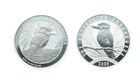 Lot 2 1 Oz Silver Rounds 2014 Australia 1 Dollar - 2009 Australia 1 Dollar *445