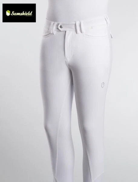 Samshield Herren-Reithose MARCEAU - weiss Gr. 50