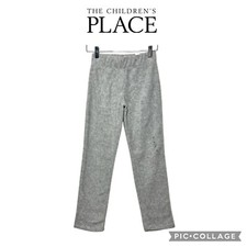 The Children Place gray fleece lounge sweatpants size M 7/8 NWT