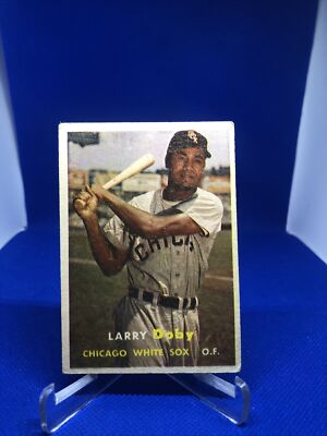 1957 Topps Larry Doby #85 Chicago White Sox VG+ EX