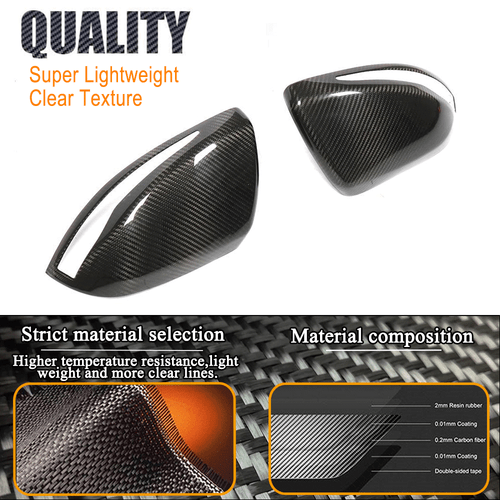 Tapas de espejo de carbono para Mercedes Benz Clase V W447 V250 16-19 - Imagen 8 de 12