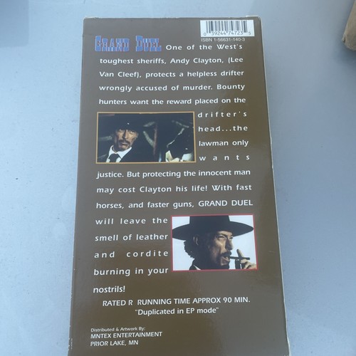 Grand Duel - VHS - Lee Van Cleef - Picture 2 of 3