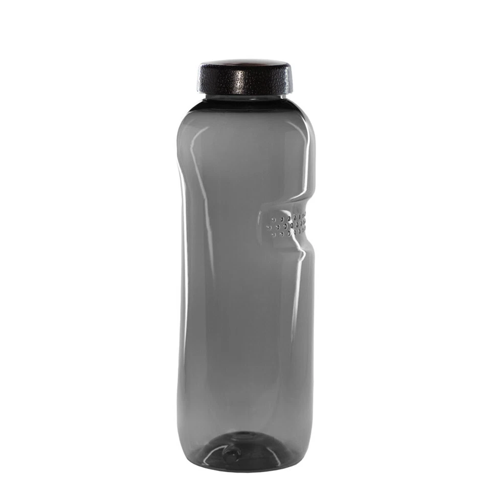 2 Stück Tritan Trinkflasche 750ml + Sportdeckel BPA frei Flasche Wasser schwarz - Bild 4 von 4