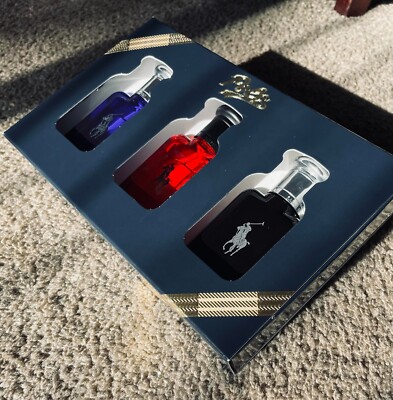 Polo Ralph Lauren Men's Cologne 3-pack, 1.36 FL. OZ. 40 ml | eBay