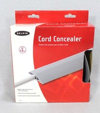 Belkin Cord Concealer Cover Protector 6' Foot Feet Gray Grey - Model F8B023