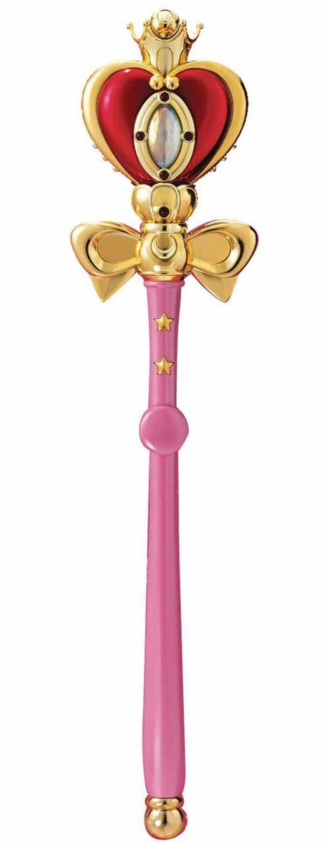 Sailor Moon Life Size Prop Replica - Spiral Heart Moon Rod Sailor Moon Life Size Prop Replica - Spiral Heart Moon Rod