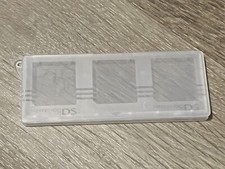 Nintendo DS 3 Game Clear Dust Cover Sleeve Authentic OEM Case Washed Thoroughly