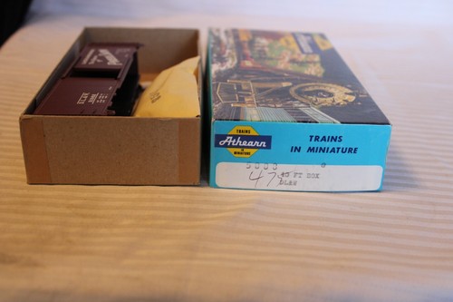 Athearn escala HO, coche de caja de 40', Lackawanna DL&W, marrón, #51962 - 5008 BNOS | Condition: New