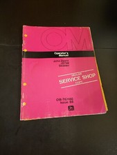 JOHN DEERE JD740 SKIDDER OWNERS OPERATORS GUIDE MANUAL BOOK ISSUE B8 