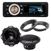 Aquatic Av Bluetooth 5ubt Color Radio Rockford Fosgate T1675 Speaker Package 98- on sale Aquatic Av Bluetooth 5ubt Color Radio Rockford Fosgate T1675 Speaker Package 98- on sale