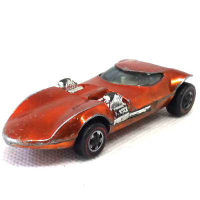 ミニカー hotwheels redline twinmill c9 Hot Wheels Redline Twinmill Car 1968 Orange White Int. Made In
