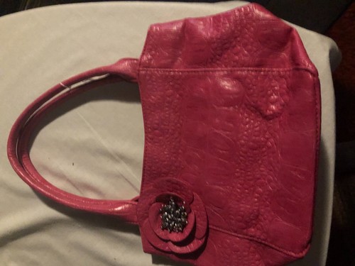 SCHÖNE KLEINE ROSA HANDTASCHE MIT BLING BLING EIN MUST HAVE LOOK - Bild 7 von 9