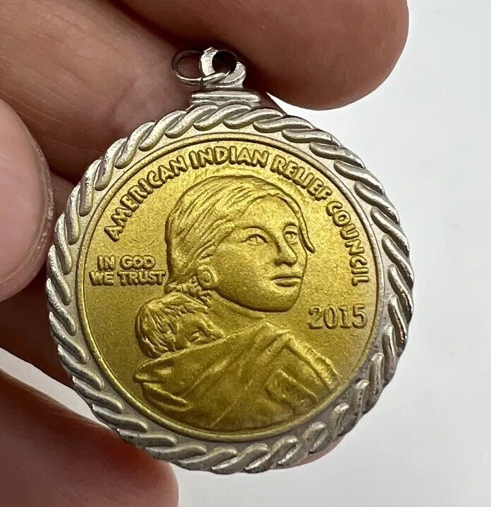 Terrific American Indian Relief Council Coin Images