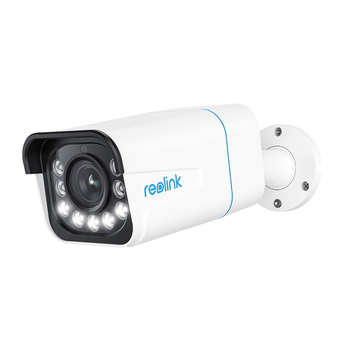 Reolink P430 IP Überwachungskamera Weiß 8MP (3840x2160), PoE, IP66-Wetterschutz, Nachtsicht in Farbe, 5x Optischer Zoom - Bild 2