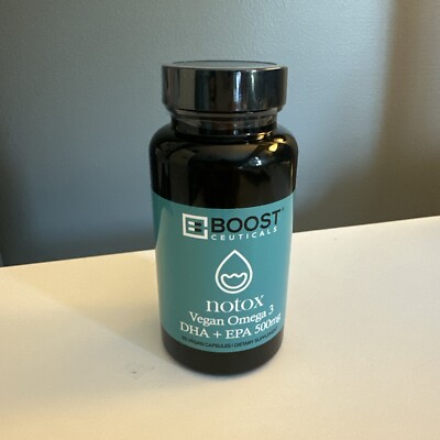 BoostCeuticals Plant Based Algae Omega 500mg Fish Oil Replacement - Vegan | 60ct