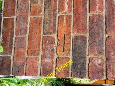 Photo 6x4 OS benchmark - no 36 Rooker Avenue Wolverhampton OS cutmark in  c2013