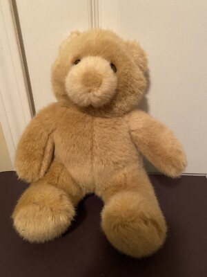BUILD-A-BEAR BUTTERSCOTCH 1997 LIL' CLIB COLLECTION 14 INCH LIGHT BROWN TAN BEAR