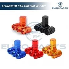 8Pack Aluminum Car Tire Valve Caps Tyre Valve Stem Cover Air Dust Wheel Rim Cap