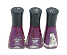 Sally Hansen Insta-Dri Nail Color 0.31fl/9.17ml/150 Currant Trend Lot Of 3