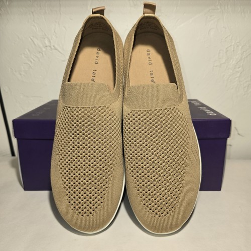 David Tate Gossip Women's Tan Slip on 10 W - Picture 4 of 9