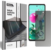 Lg Q92 Blickschutzfolie Matt Schutzfolie Folie Display Schutz Dipos