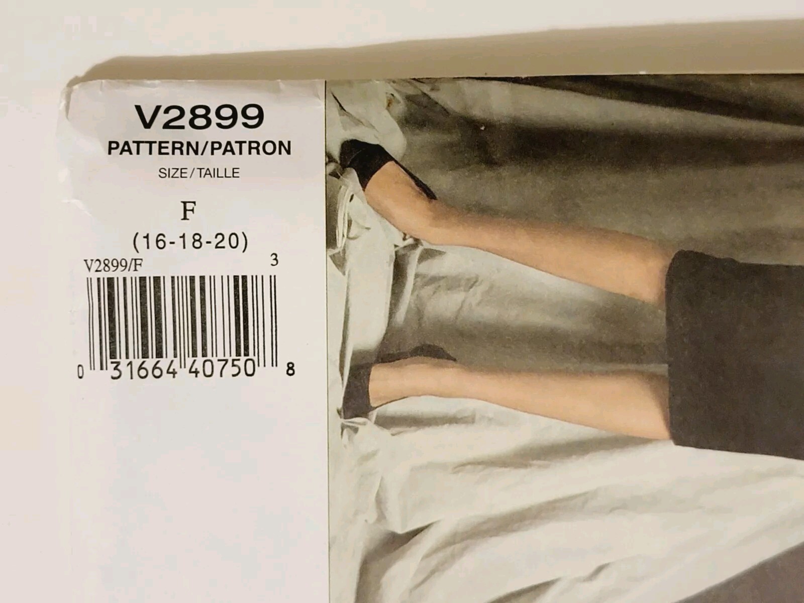 Lot 2 Vogue Paris Original Guy Laroche 2899-Cocktail Dress & 1047-Evening Dress 