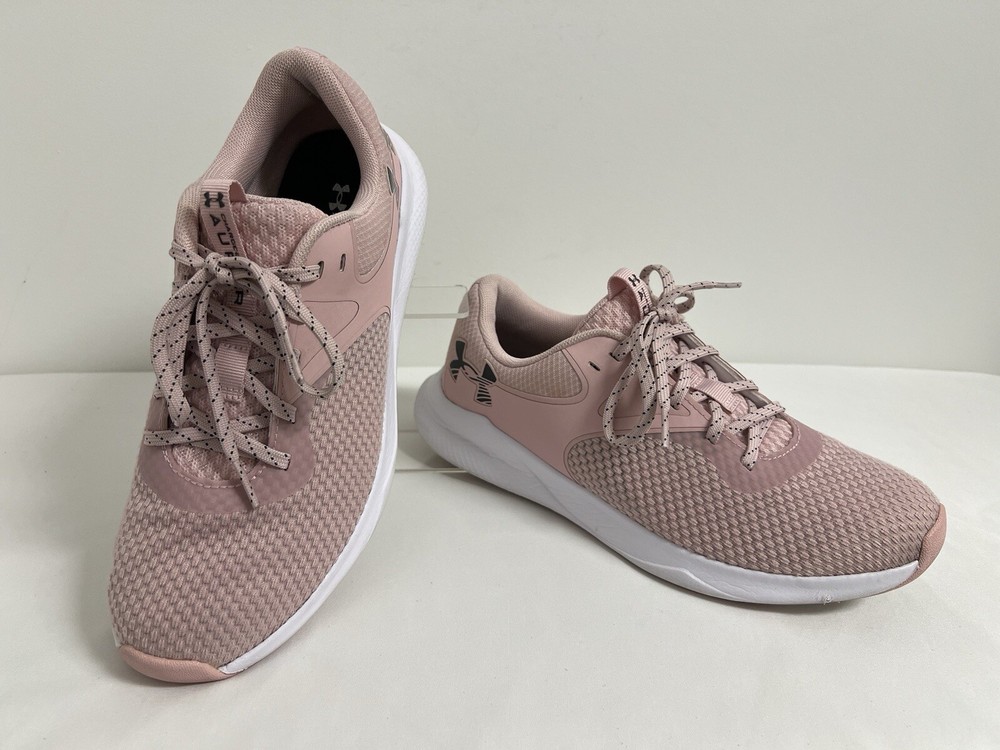 Under Armour Women's UA Charged Aurora 2 Training Shoes Sneakers Pink Sz 8